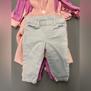 Size 6 months infant baby girl winter spring clothing lot